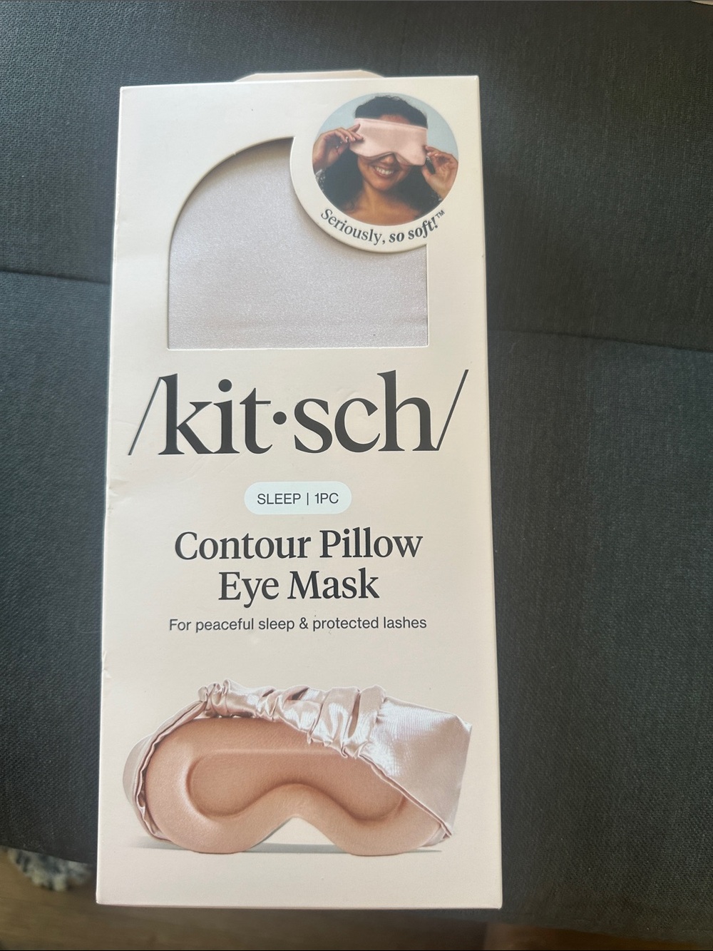 NEW Kitsch Contour Pillow Eye Mask